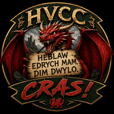 HVCC Heblaw edrych mam, dim dwylo. Cras!